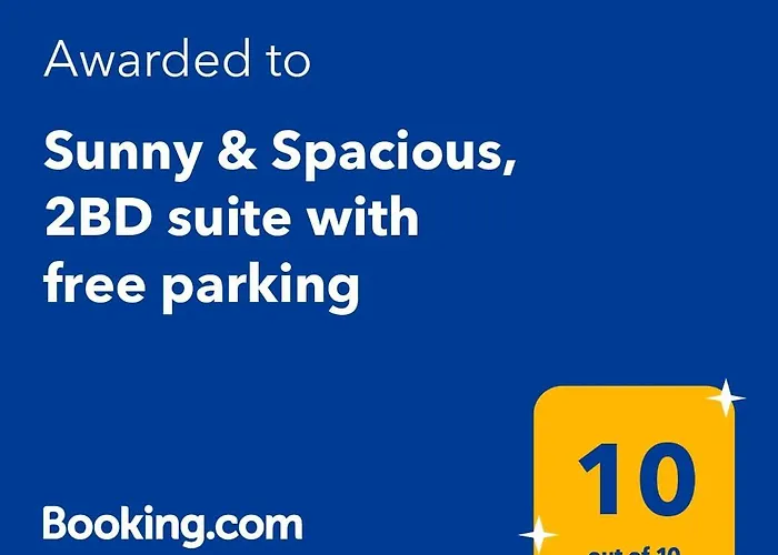 Sunny & Spacious, 2 Bedroom With Free Parking * Split